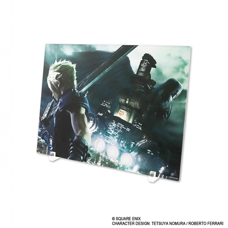 FINAL FANTASY VII REMAKE アクリルパネル クラウド・ストライフ&セフィロス - AniSmile