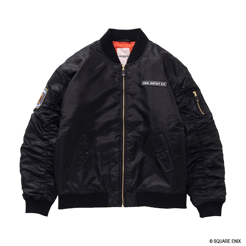 ファイナルファンタジーXIV FINAL FANTASY XIV Bomber Jacket - ALPHA SQUADRON M 画像 2 | AniSmile