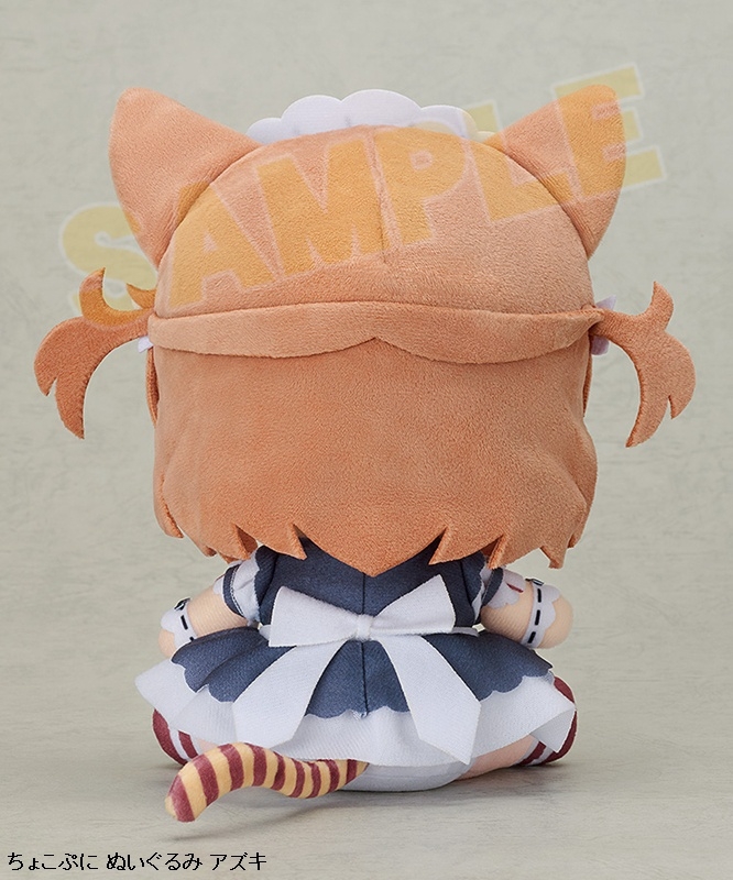 ネコぱら セカイコネクト ちょこぷに ぬいぐるみ アズキ 画像 3 | AniSmile