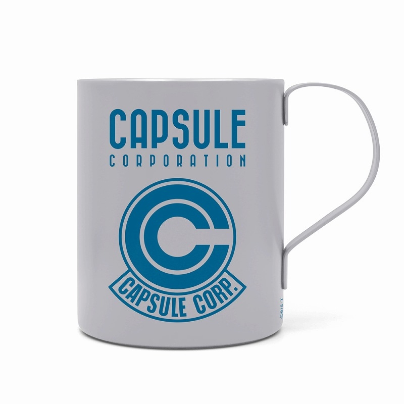 ドラゴンボールZ カプセルコーポレーション 二層ステンレスマグカップ(塗装) - AniSmile