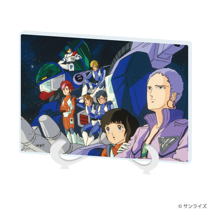 アクリルアートボード(A5サイズ)「蒼き流星SPTレイズナー」01/集合デザイン(場面写イラスト) - AniSmile