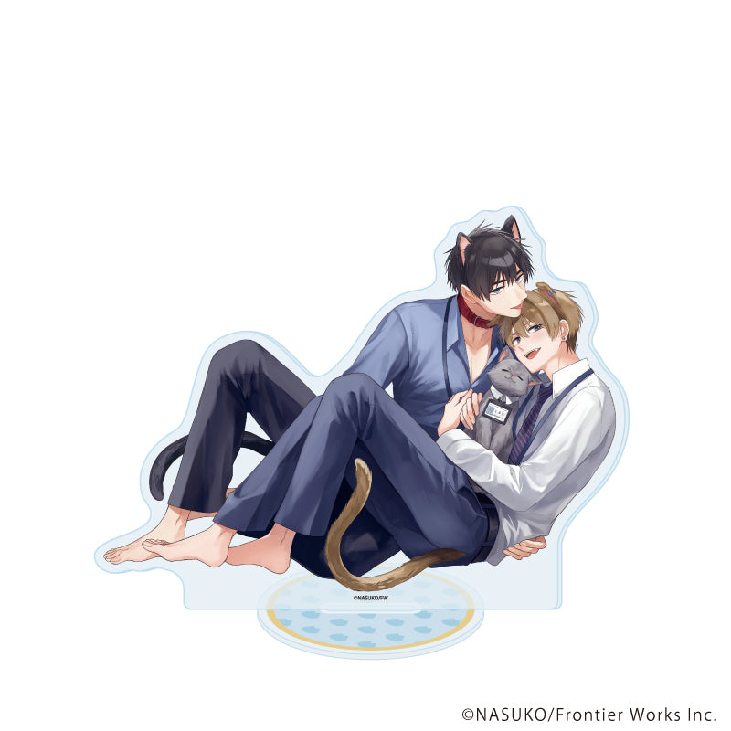 アクリルスタンド「リラクトコミックス10周年記念フェア」04/昨日のキスは忘れてくれ(描き下ろしイラスト) - 公式商品画像 | AniSmile