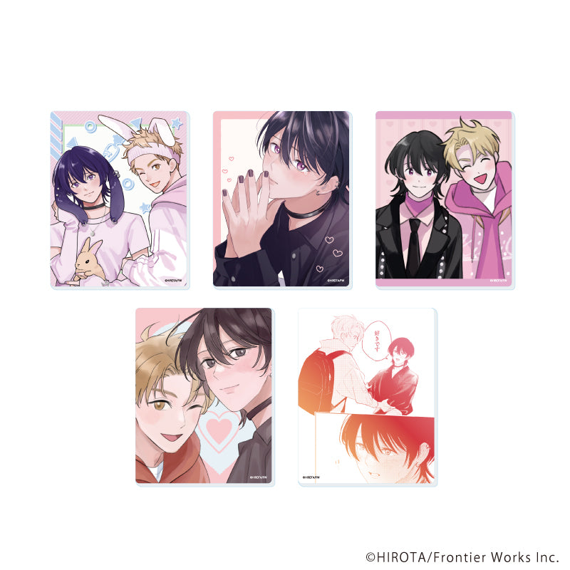 アクリルカード「リラクトコミックス10周年記念フェア」05/きみの好きな人は…俺!? ブラインド(全5種)(既存&描き下ろしイラスト) - 公式商品画像 | AniSmile