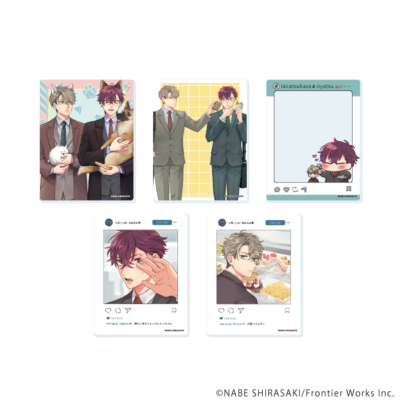 アクリルカード「リラクトコミックス10周年記念フェア」02/俺の上司がエリートなのにヘタレかわいい ブラインド(全5種)(既存&描き下ろしイラスト) - 公式商品画像 | AniSmile