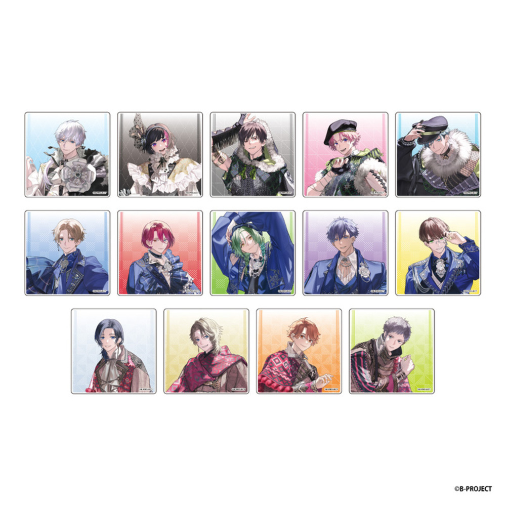 Bproject×motto cafe BOX トレーディングアクリルコースター 10th Anniv. ver. - AniSmile
