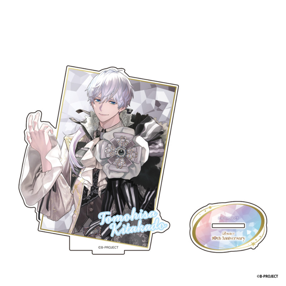 Bproject×motto cafe BIGバストアップアクリルスタンド 10th Anniv. ver.【北門 倫毘沙】 - AniSmile