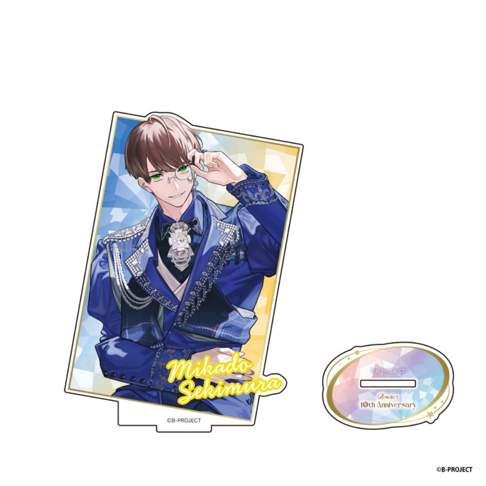 Bproject×motto cafe BIGバストアップアクリルスタンド 10th Anniv. ver.【釈村帝人】 - AniSmile