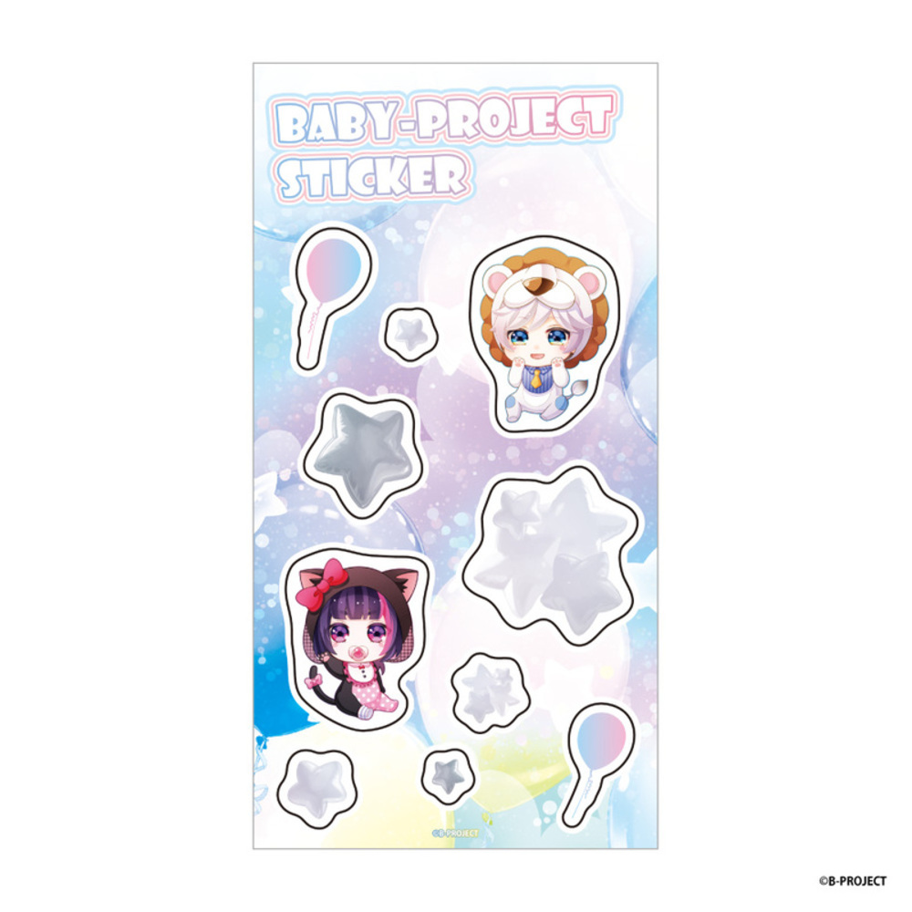 Bproject×motto cafe ホログラムステッカー BABY ver.【キタコレ】 - AniSmile