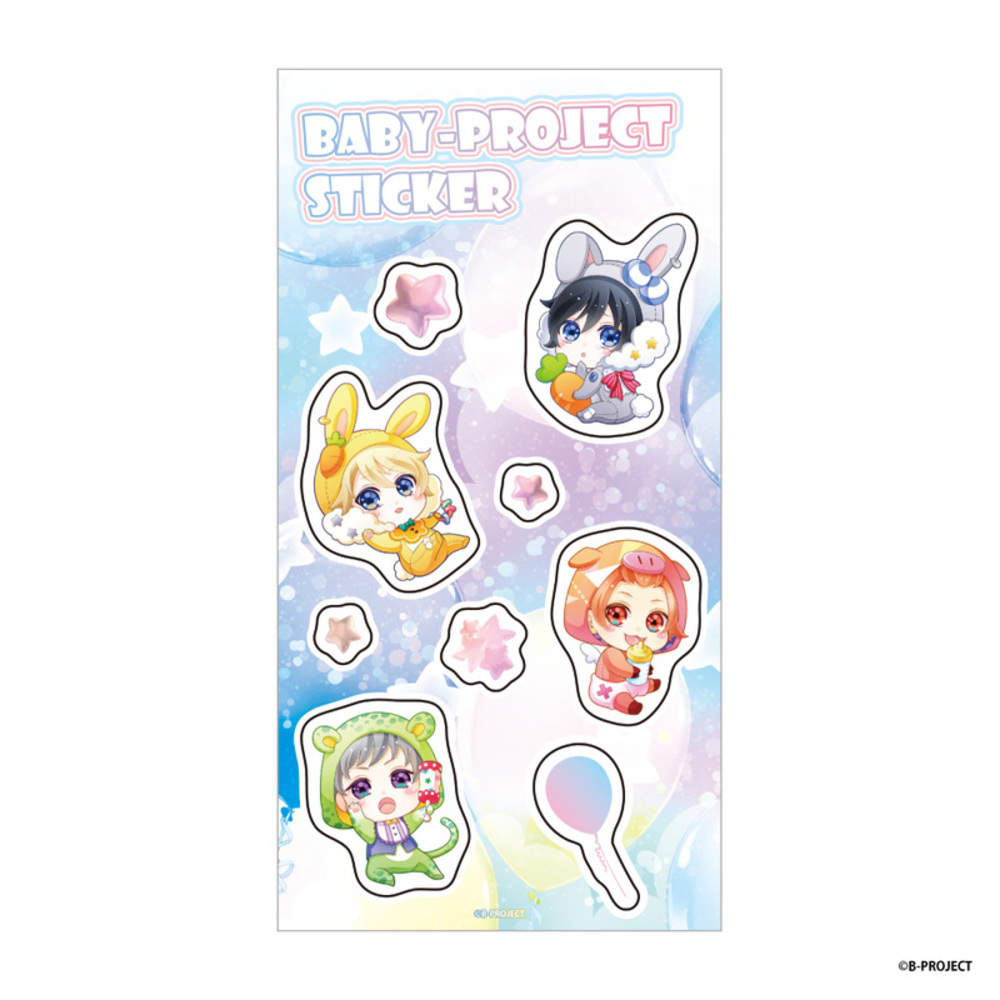 Bproject×motto cafe ホログラムステッカー BABY ver.【KiLLER KiNG】 - AniSmile