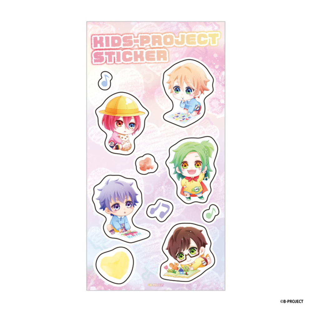 Bproject×motto cafe ホログラムステッカー KIDS ver.【MooNs】 - 公式商品画像 | AniSmile
