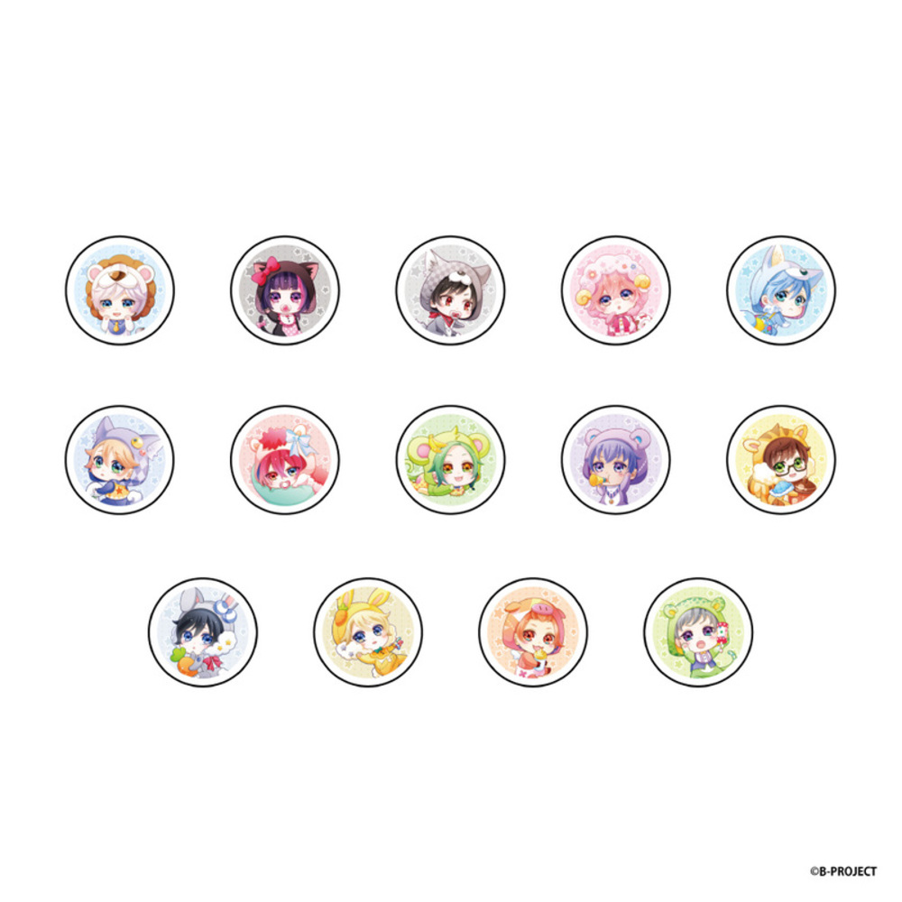 Bproject×motto cafe KiLLER KiNG クリスタルアクリルシール BABY ver. - 公式商品画像 | AniSmile