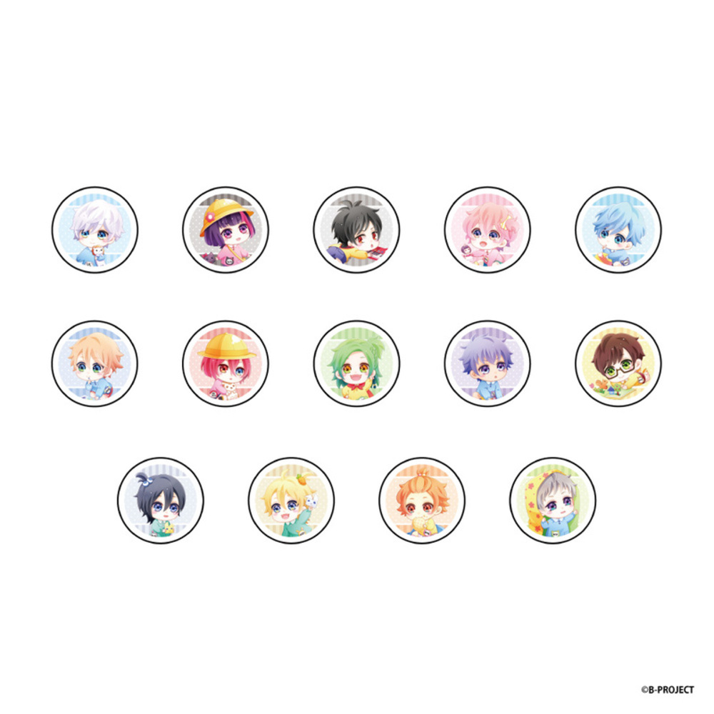 Bproject×motto cafe KiLLER KiNG クリスタルアクリルシール KIDS ver. - 公式商品画像 | AniSmile