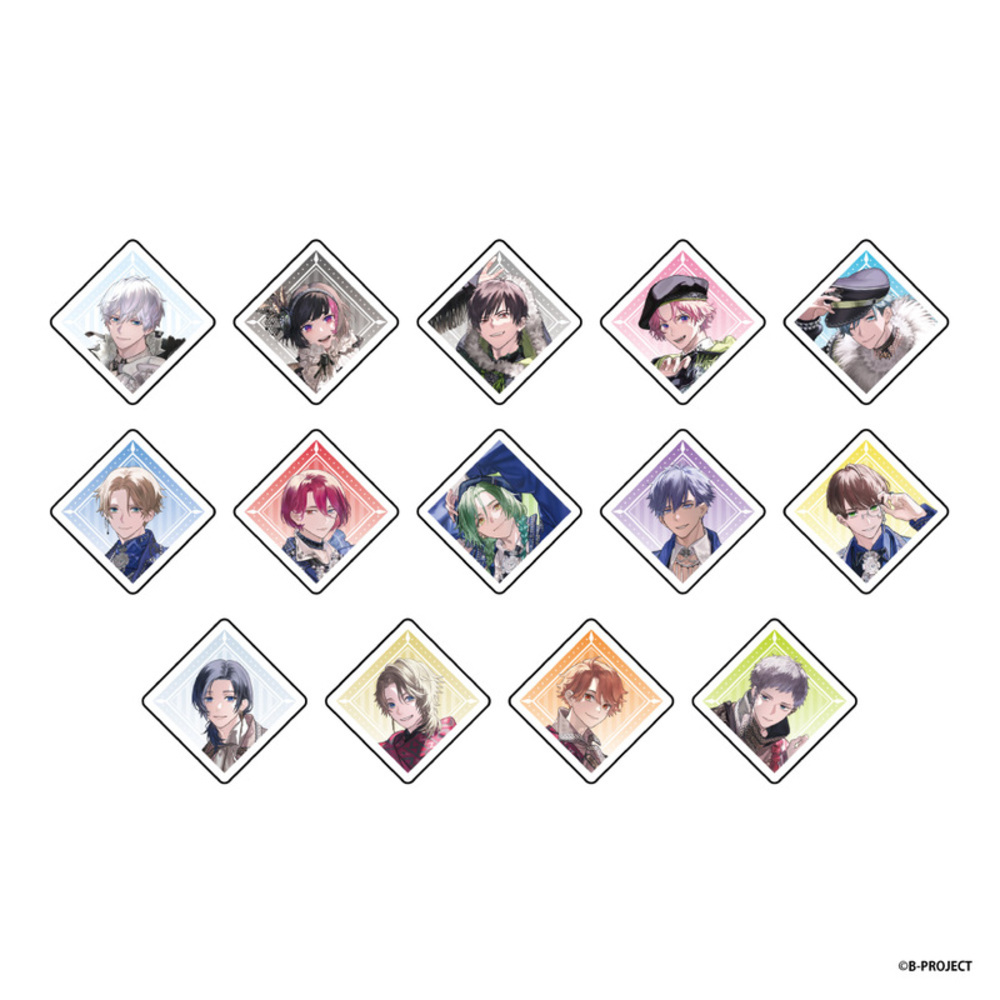 Bproject×motto cafe KiLLER KiNG クリスタルアクリルシール 10th Anniv. ver. - AniSmile