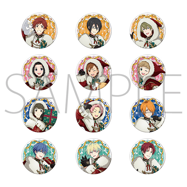 アイドルマスター SideM グリッターキャラバッジコレクション/Mフェス2026 A-BOX 图片 2 | AniSmile