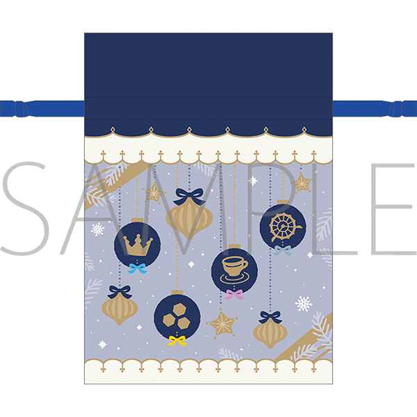 アイドルマスター SideM プレゼント袋風リボン巾着/Blue Mフェス2026 画像 3 | AniSmile
