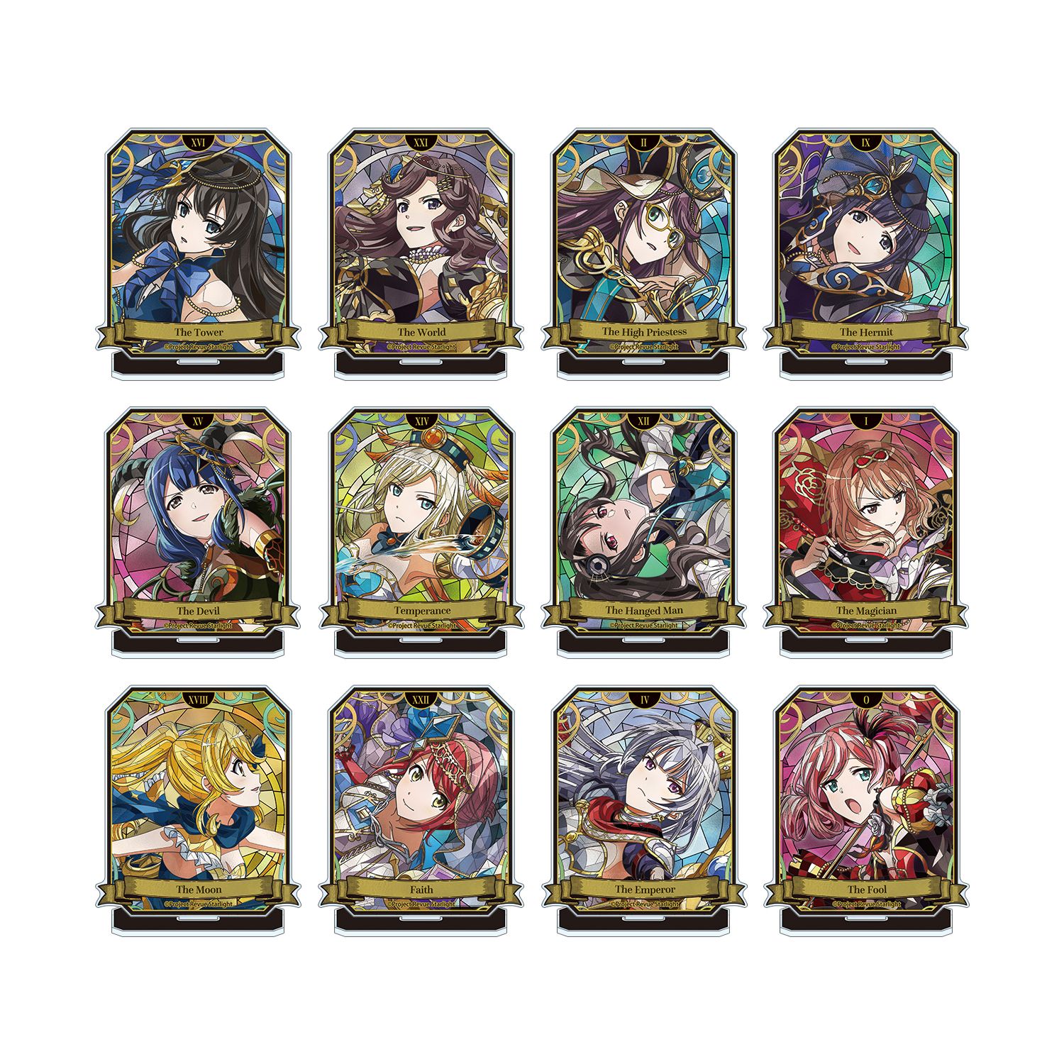 少女☆歌劇 レヴュースタァライト トレーディング Aure Glass アクリルスタンド ver.B(単位/単品) - 官方商品图片 | AniSmile