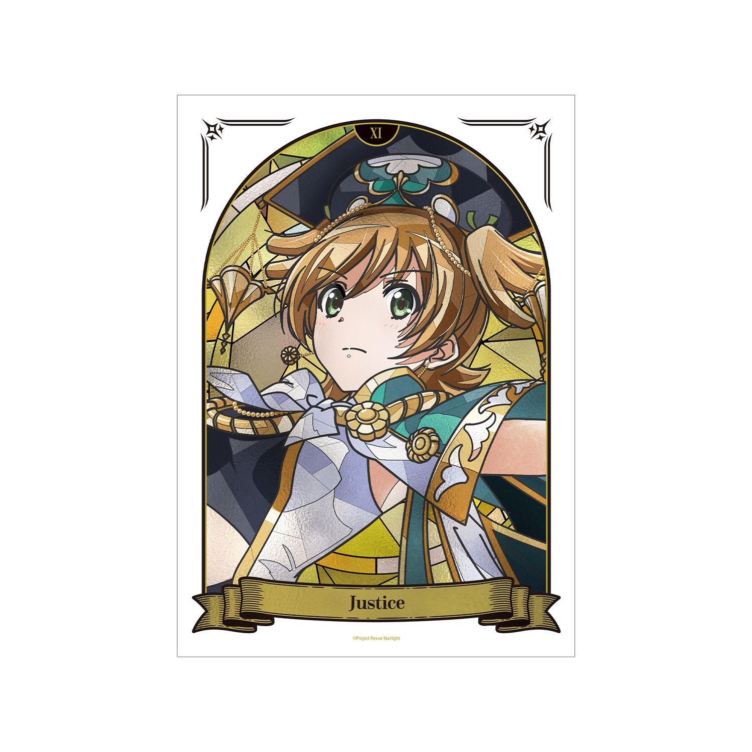 少女☆歌劇 レヴュースタァライト 大場 なな Aure Glass A3マットポスター - AniSmile