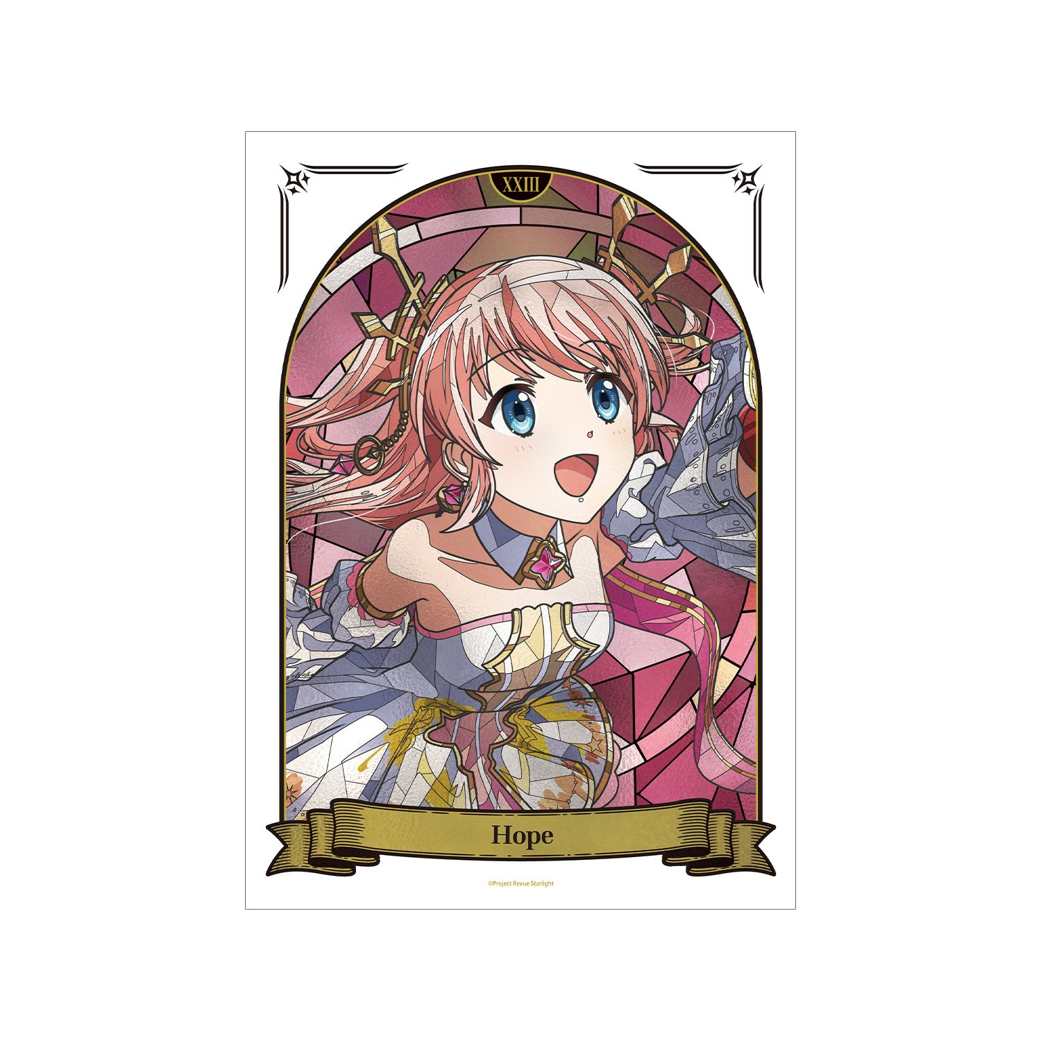 少女☆歌劇 レヴュースタァライト 野々宮 ララフィン Aure Glass A3マットポスター 画像 2 | AniSmile