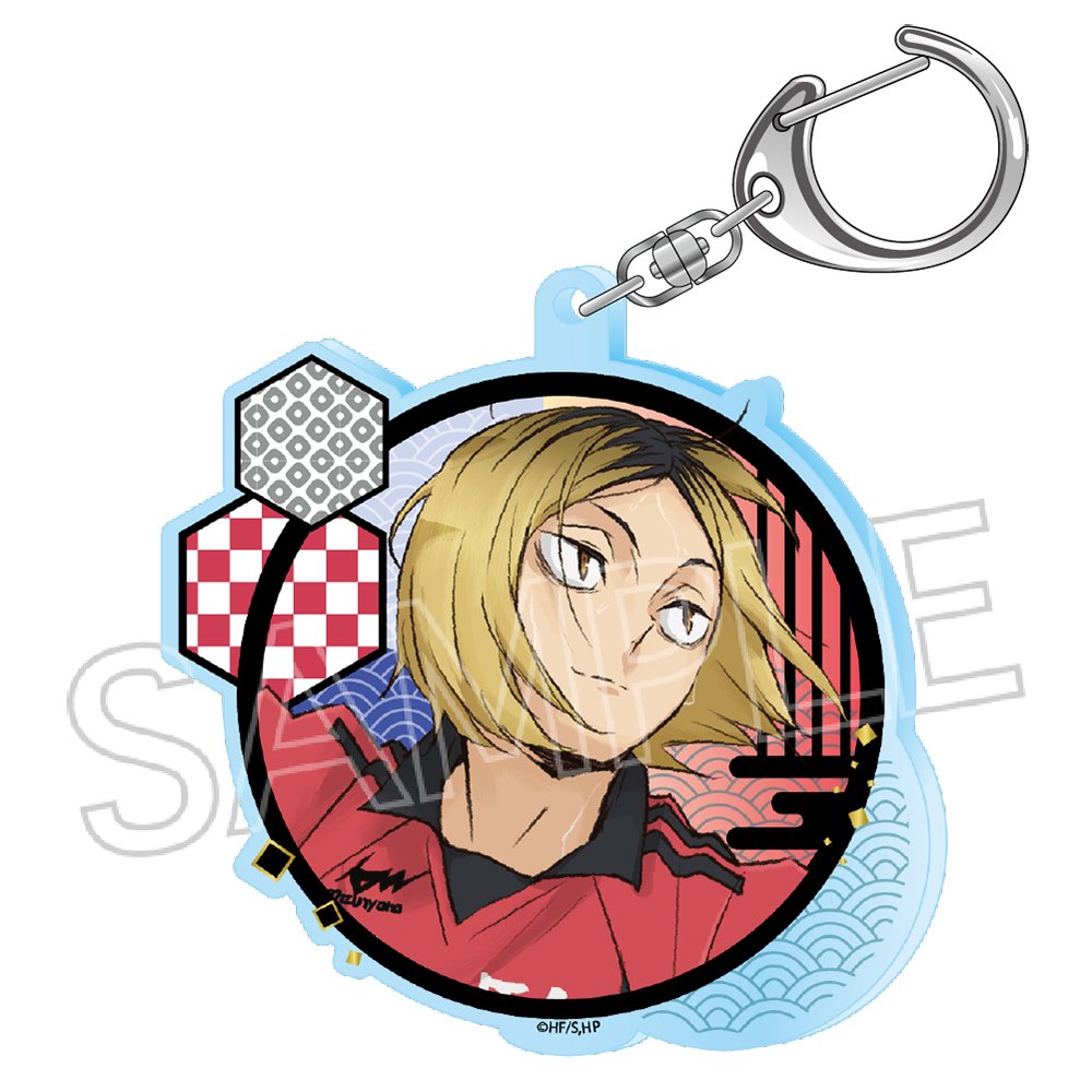 ハイキュー!! 切り絵シリーズvol.6 アクリルキーホルダー 孤爪 研磨【再販】 - AniSmile