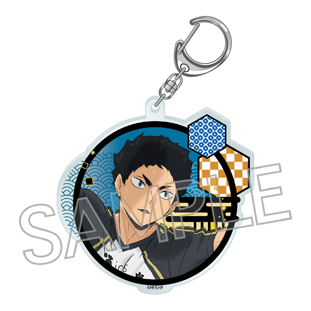 ハイキュー!! 切り絵シリーズVol.7 アクリルキーホルダー 赤葦京治 - AniSmile