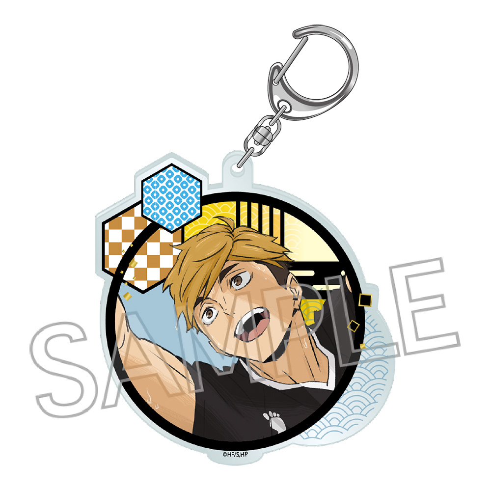ハイキュー!! 切り絵シリーズVol.7 アクリルキーホルダー 宮 侑 - 公式商品画像 | AniSmile