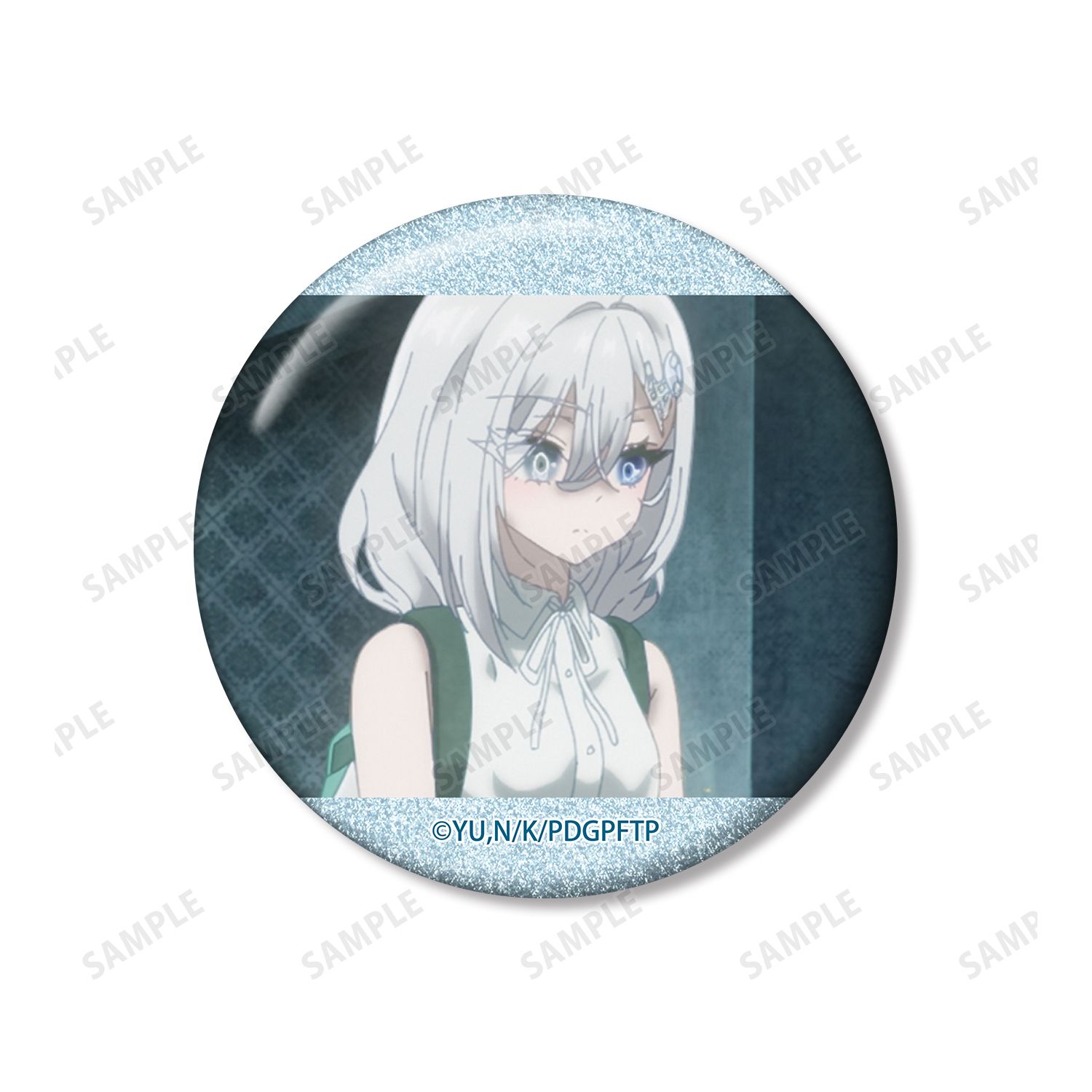 TVアニメ「死亡遊戯で飯を食う。」 幽鬼 場面写グリッター缶バッジ3個セット ver.B Image 3 | AniSmile