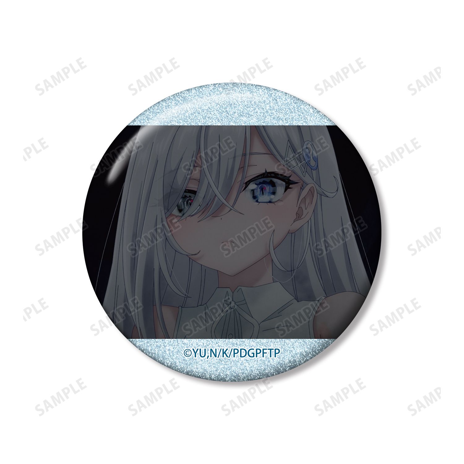 TVアニメ「死亡遊戯で飯を食う。」 幽鬼 場面写グリッター缶バッジ3個セット ver.B Image 5 | AniSmile