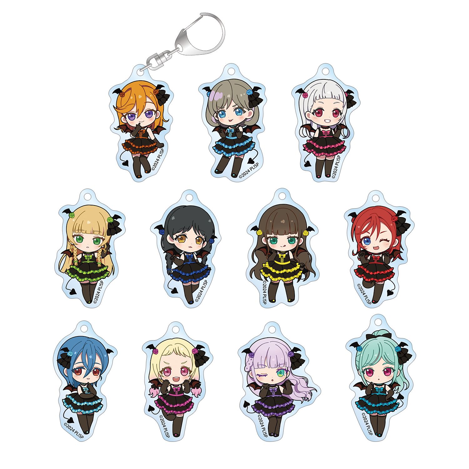 ラブライブ!スーパースター!! トレーディング ちびキャラ 悪魔ver. アクリルキーホルダー(単位/単品) - 公式商品画像 | AniSmile