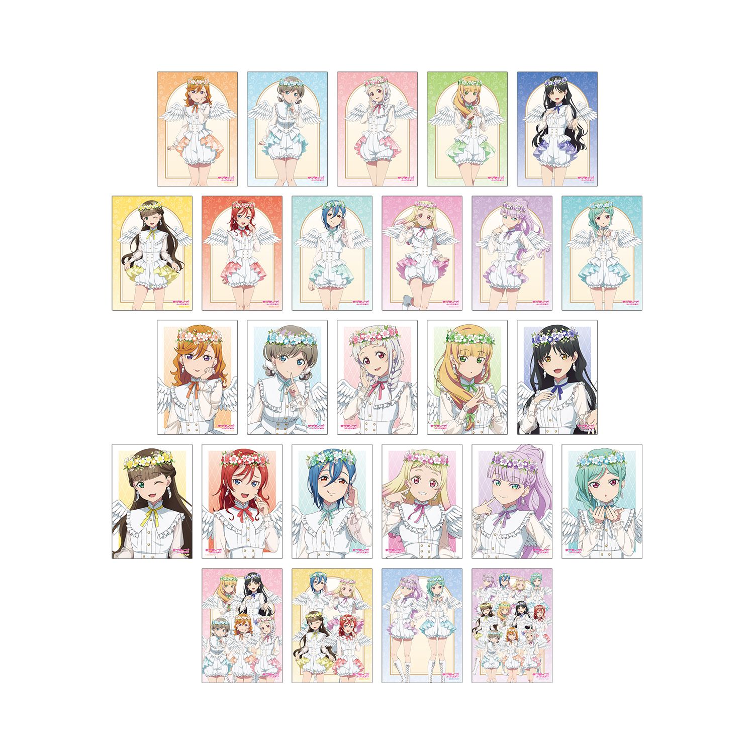 ラブライブ!スーパースター!! 描き下ろし 天使ver. トレーディングブロマイド(単位/単品) - 公式商品画像 | AniSmile