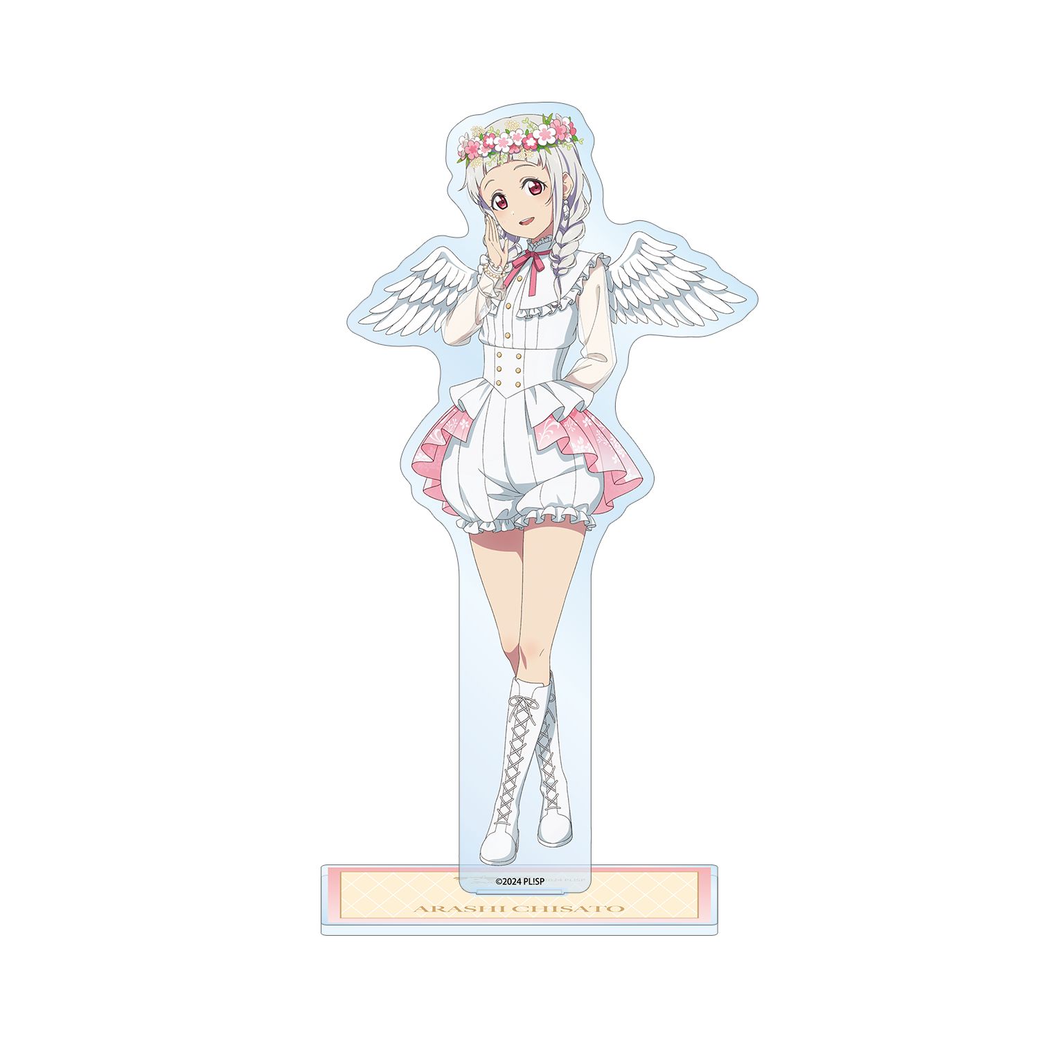 ラブライブ!スーパースター!! 描き下ろし 嵐 千砂都 天使ver. BIGアクリルスタンド - 公式商品画像 | AniSmile