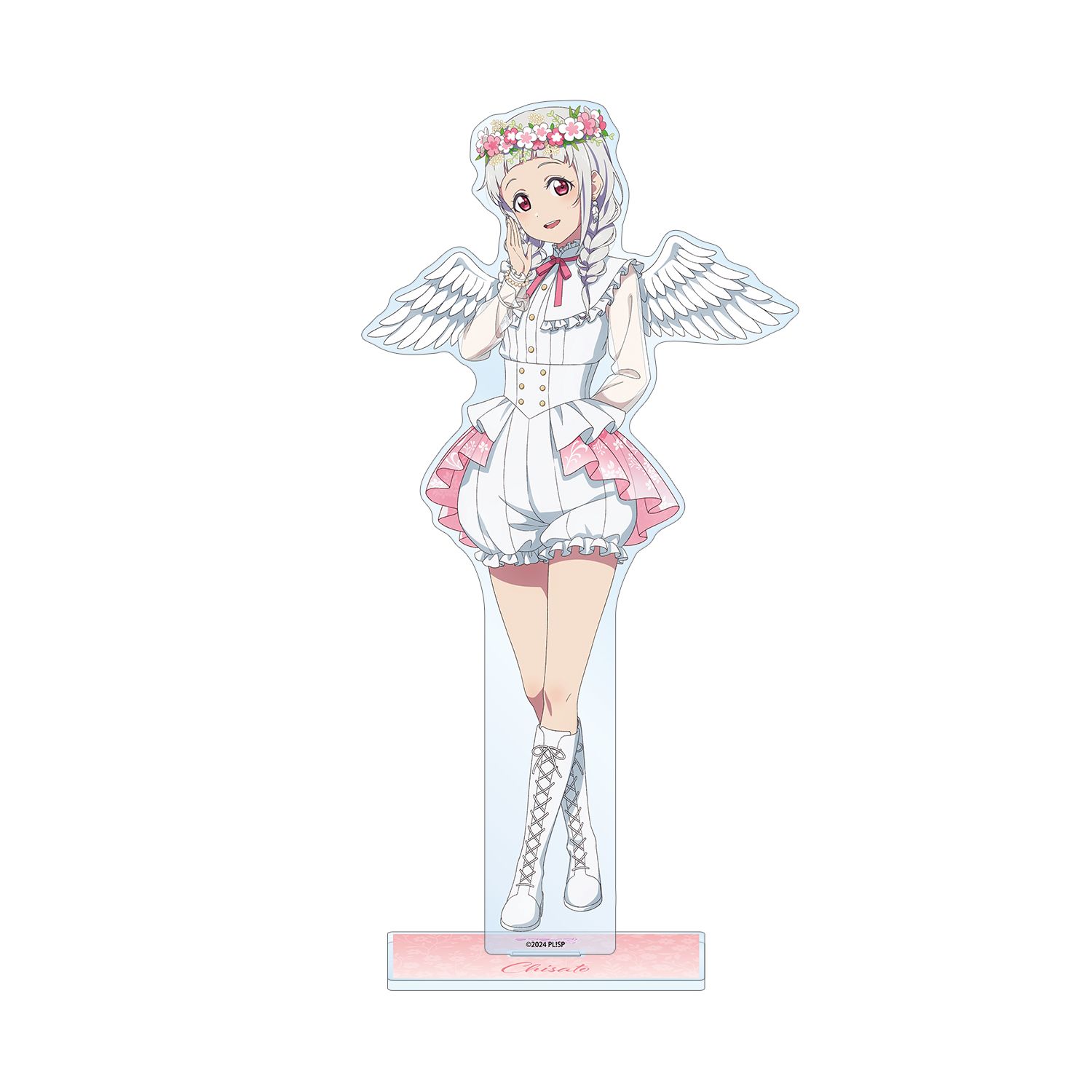 ラブライブ!スーパースター!! 描き下ろし 嵐 千砂都 天使ver. 特大アクリルスタンド 画像 2 | AniSmile
