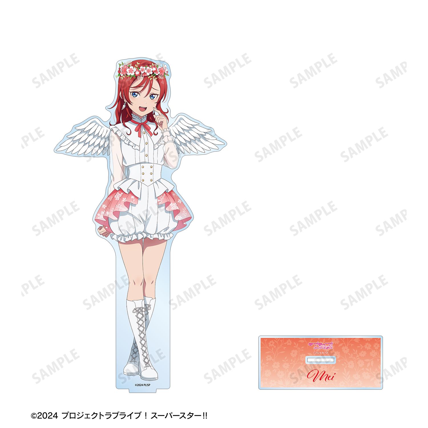 ラブライブ!スーパースター!! 描き下ろし 米女メイ 天使ver. 特大アクリルスタンド 画像 3 | AniSmile