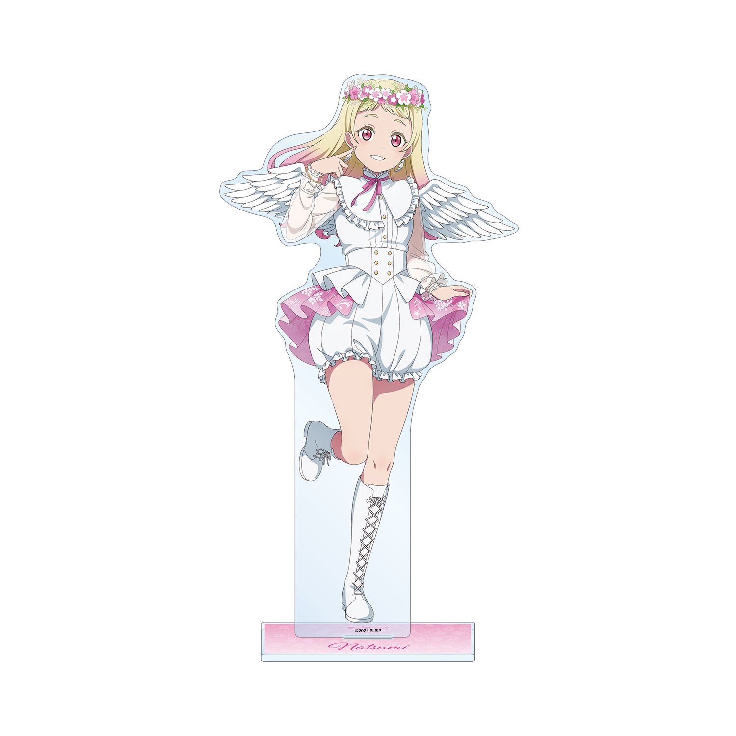 ラブライブ!スーパースター!! 描き下ろし 鬼塚夏美 天使ver. 特大アクリルスタンド - 公式商品画像 | AniSmile