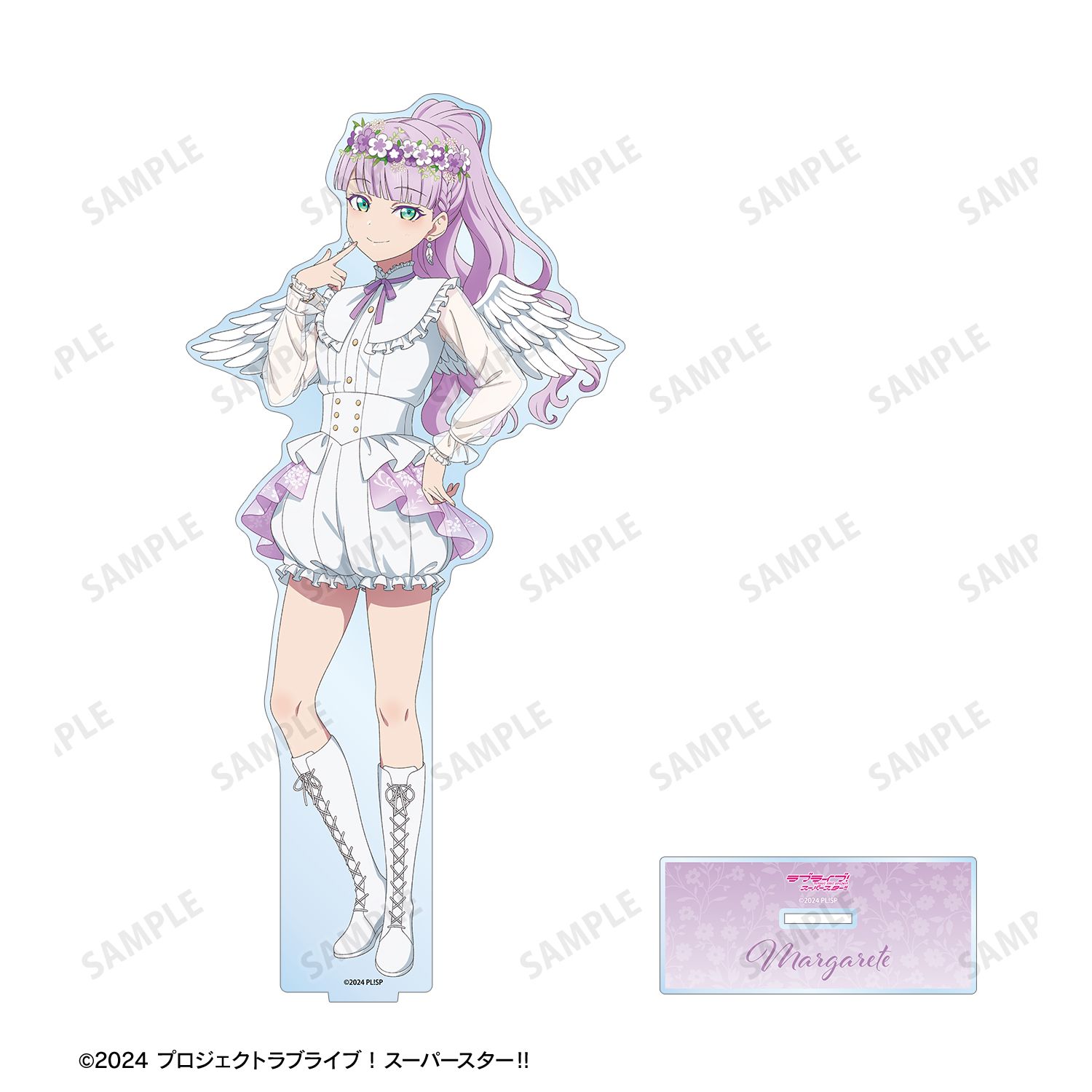 ラブライブ!スーパースター!! 描き下ろし ウィーン・マルガレーテ 天使ver. 特大アクリルスタンド 画像 3 | AniSmile
