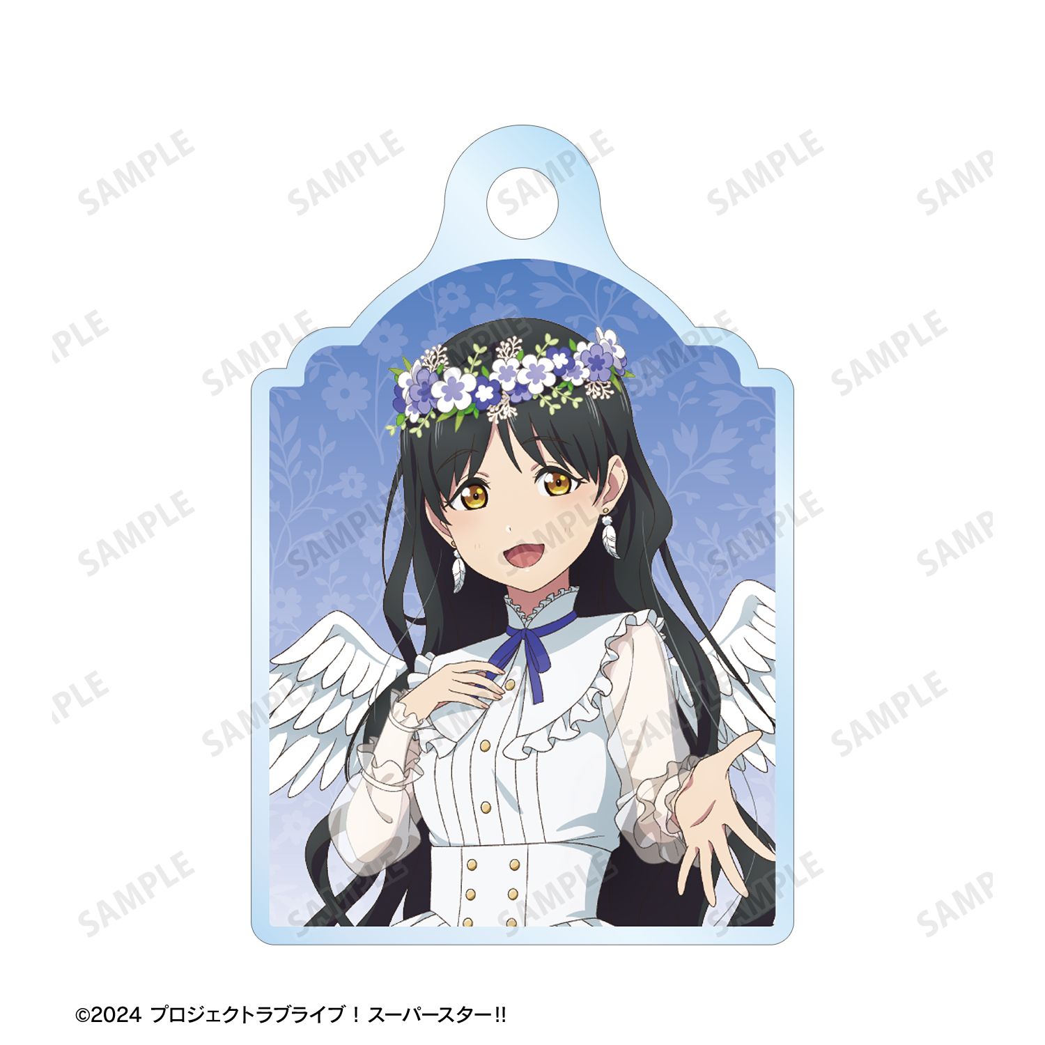 ラブライブ!スーパースター!! 描き下ろし 葉月 恋 天使ver. 2連ワイヤーアクリルキーホルダー Image 3 | AniSmile
