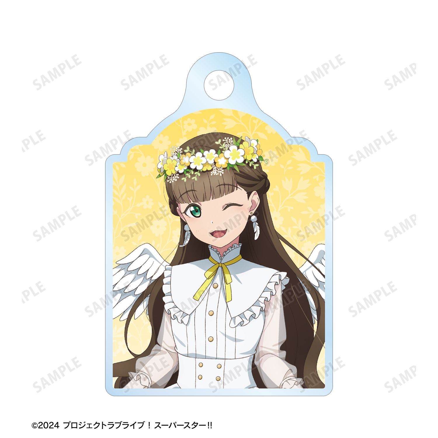 ラブライブ!スーパースター!! 描き下ろし 桜小路きな子 天使ver. 2連ワイヤーアクリルキーホルダー 画像 3 | AniSmile