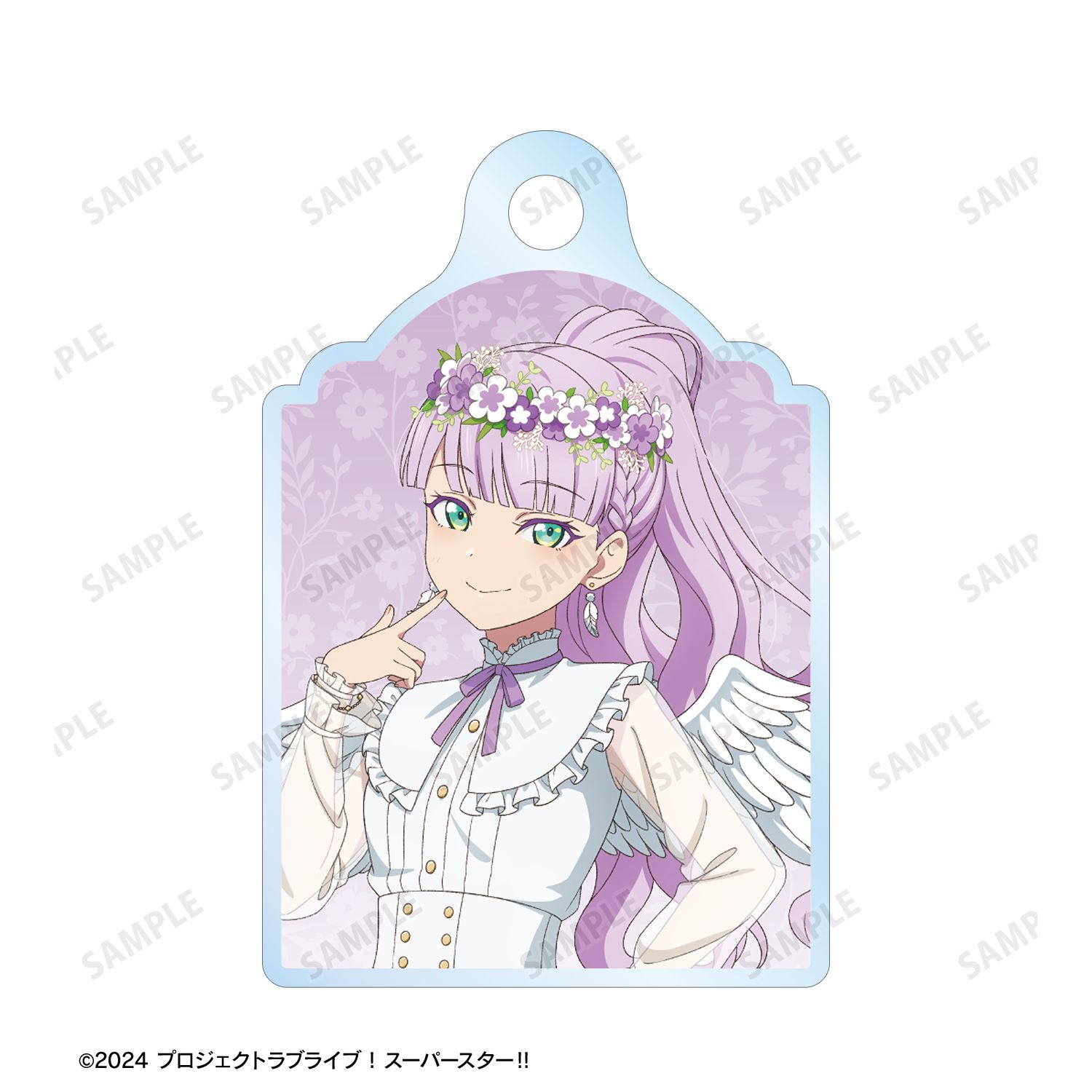 ラブライブ!スーパースター!! 描き下ろし ウィーン・マルガレーテ 天使ver. 2連ワイヤーアクリルキーホルダー 画像 3 | AniSmile