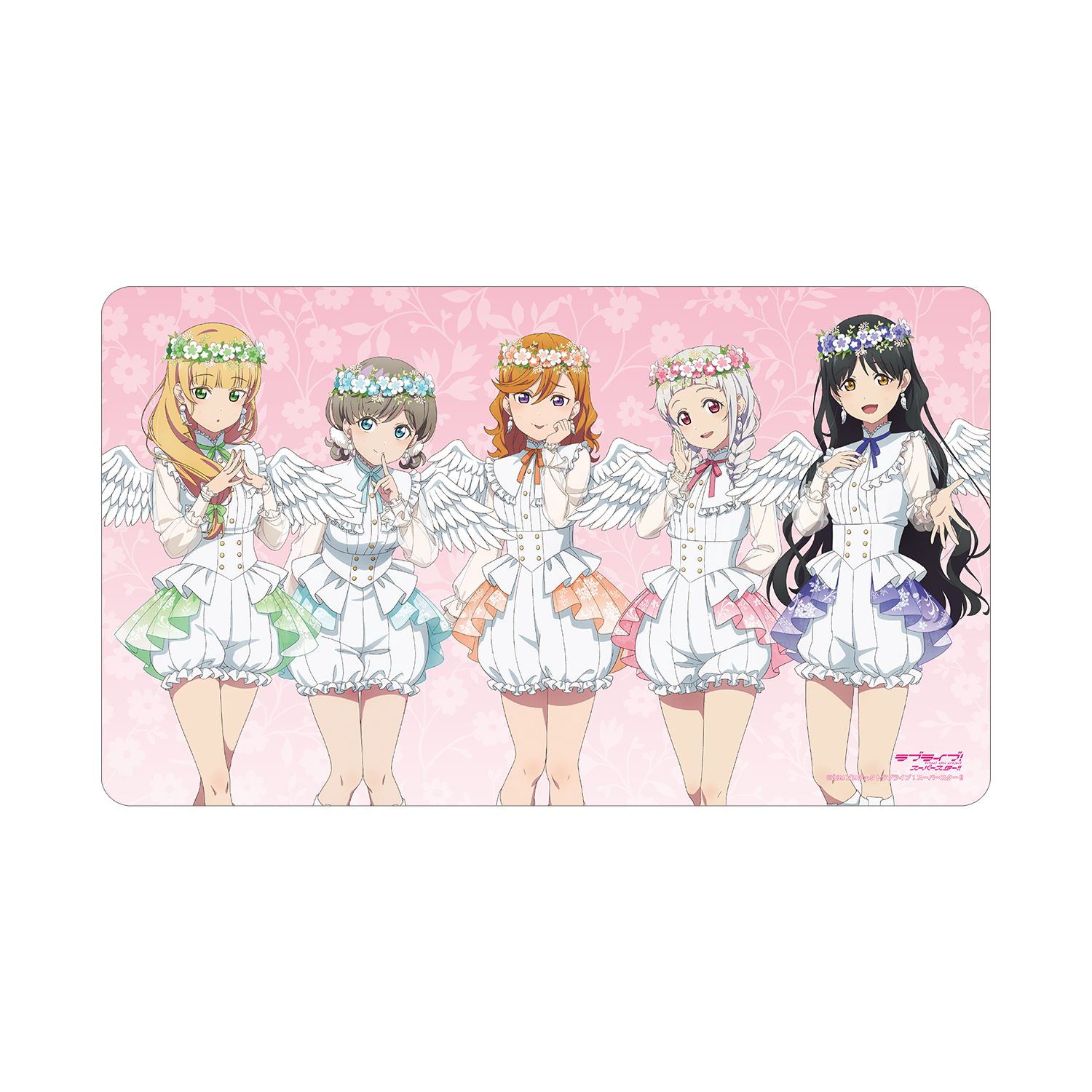 ラブライブ!スーパースター!! 描き下ろし 1期生 天使ver. マルチデスクマット 画像 2 | AniSmile