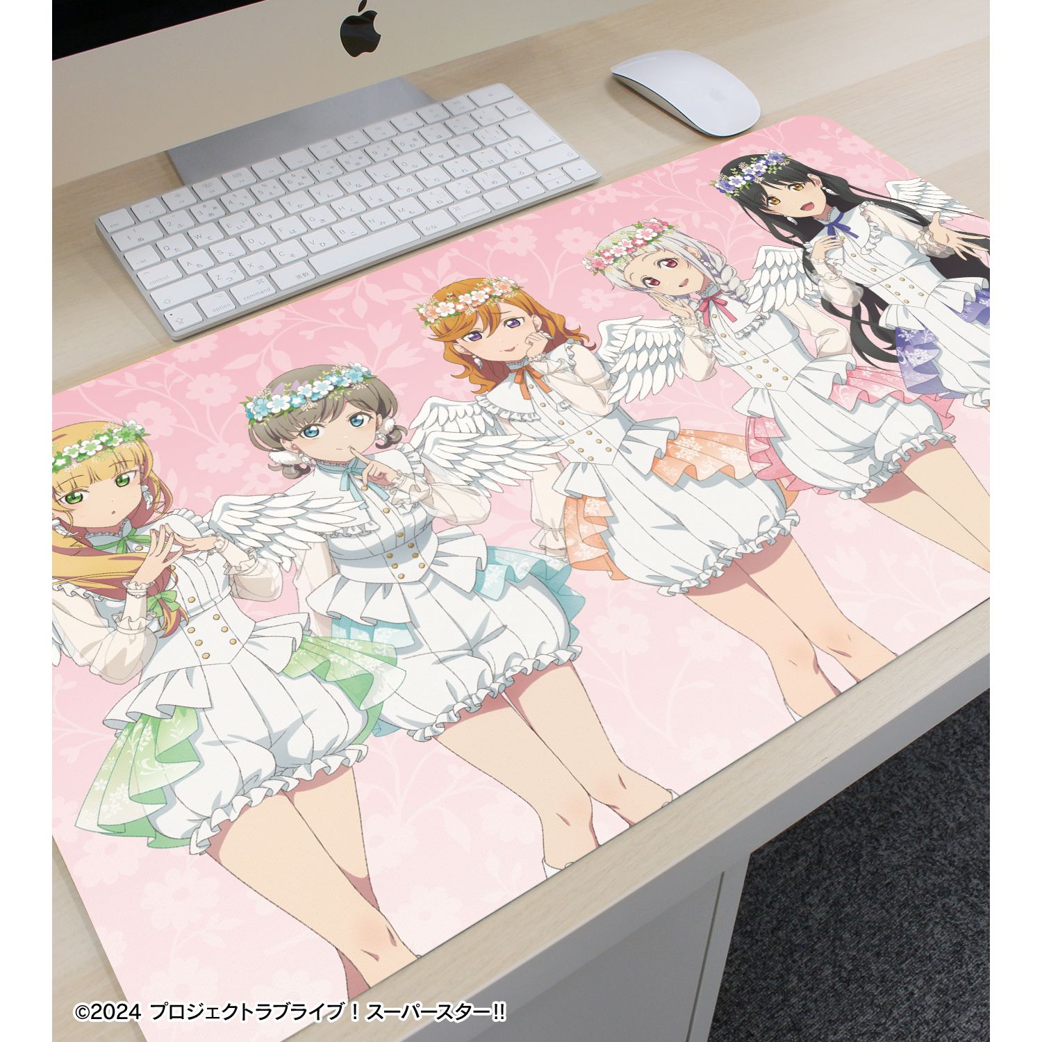 ラブライブ!スーパースター!! 描き下ろし 1期生 天使ver. マルチデスクマット 画像 3 | AniSmile