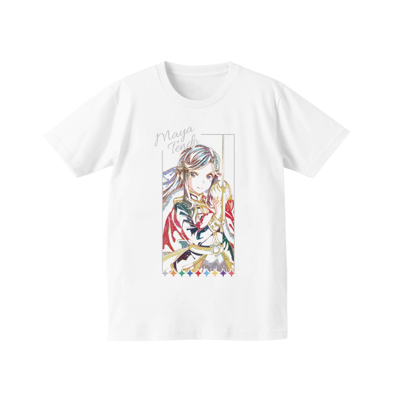 少女☆歌劇 レヴュースタァライト Ani-Art Tシャツ(天堂真矢)メンズ(サイズ/XXL) - AniSmile