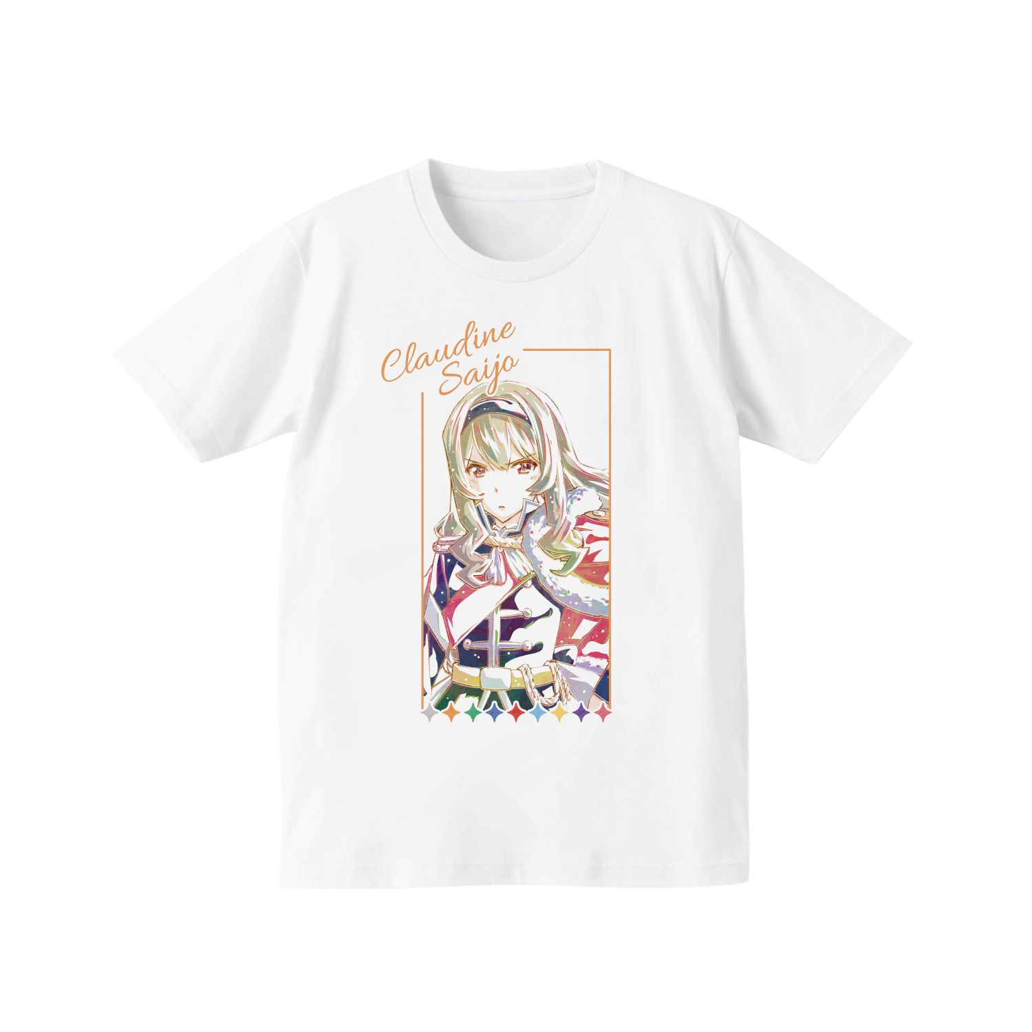 少女☆歌劇 レヴュースタァライト Ani-Art Tシャツ(西條クロディーヌ)レディース(サイズ/M) - AniSmile