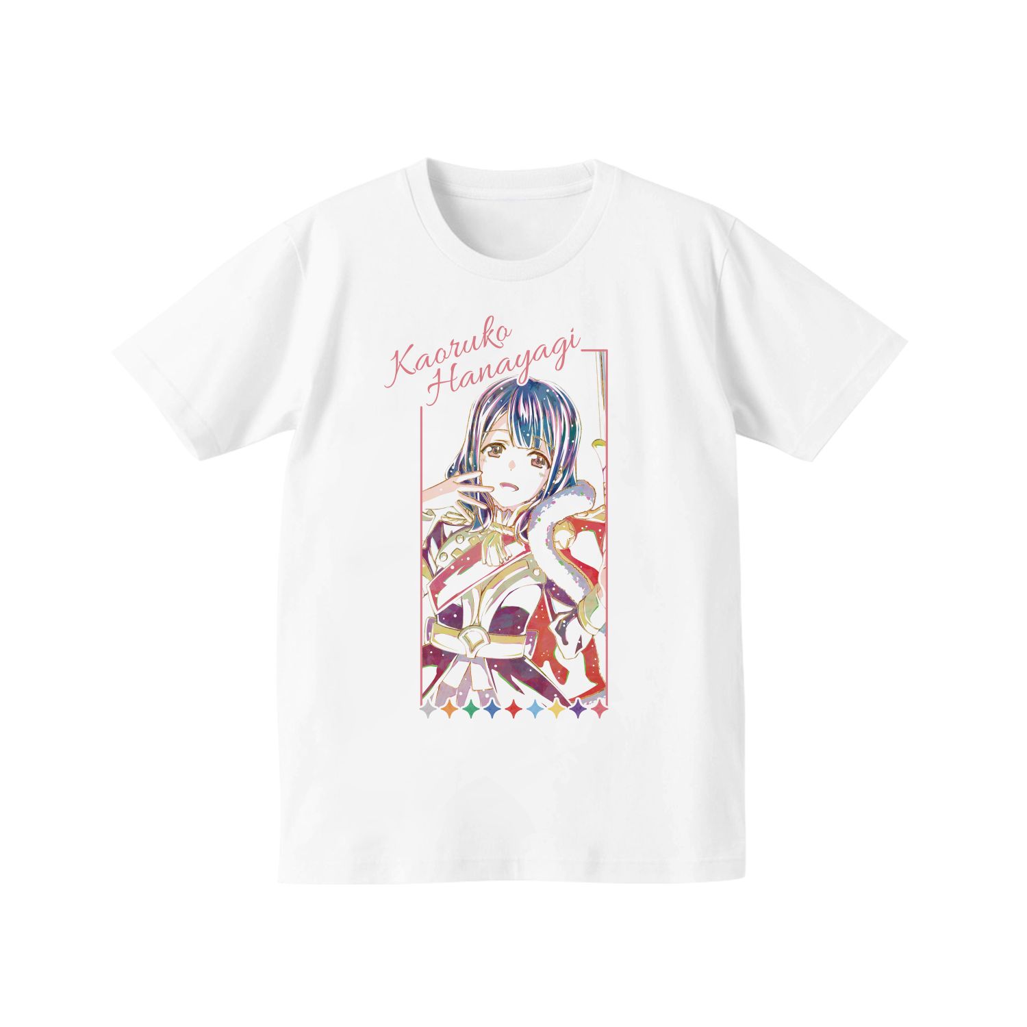 少女☆歌劇 レヴュースタァライト Ani-Art Tシャツ(花柳香子)レディース(サイズ/XL) - AniSmile