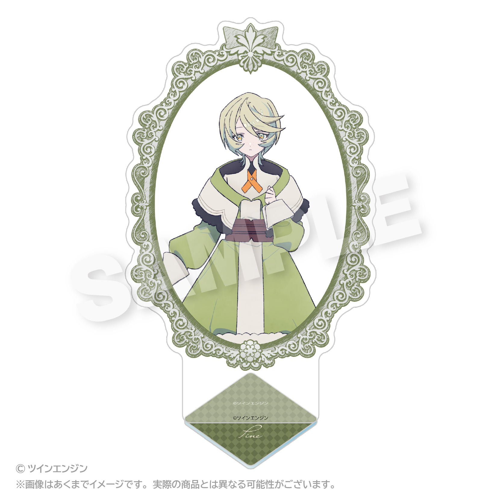 THE RIBBON HERO 額縁風アクリルスタンド パイン - AniSmile