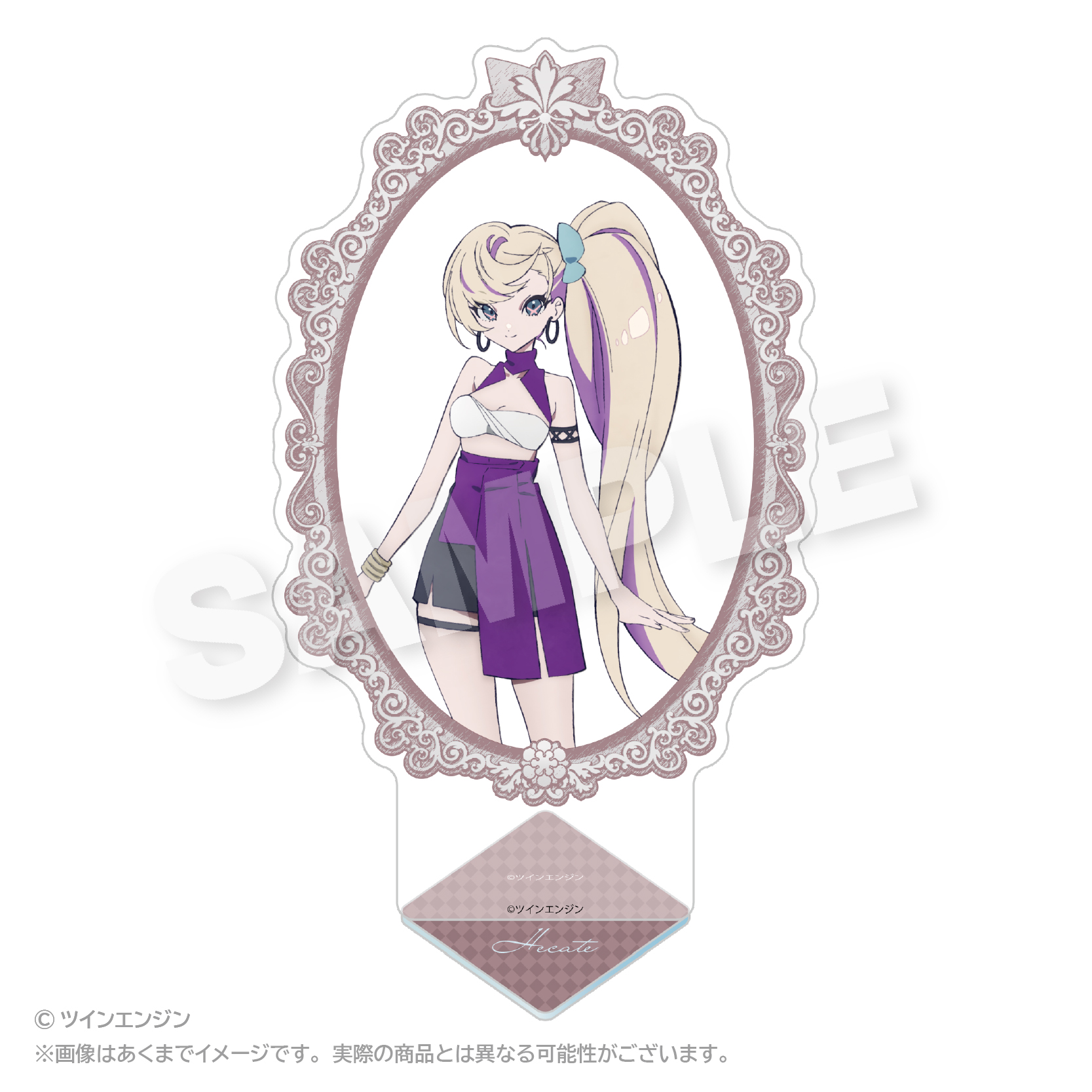 THE RIBBON HERO 額縁風アクリルスタンド ヘケート - AniSmile