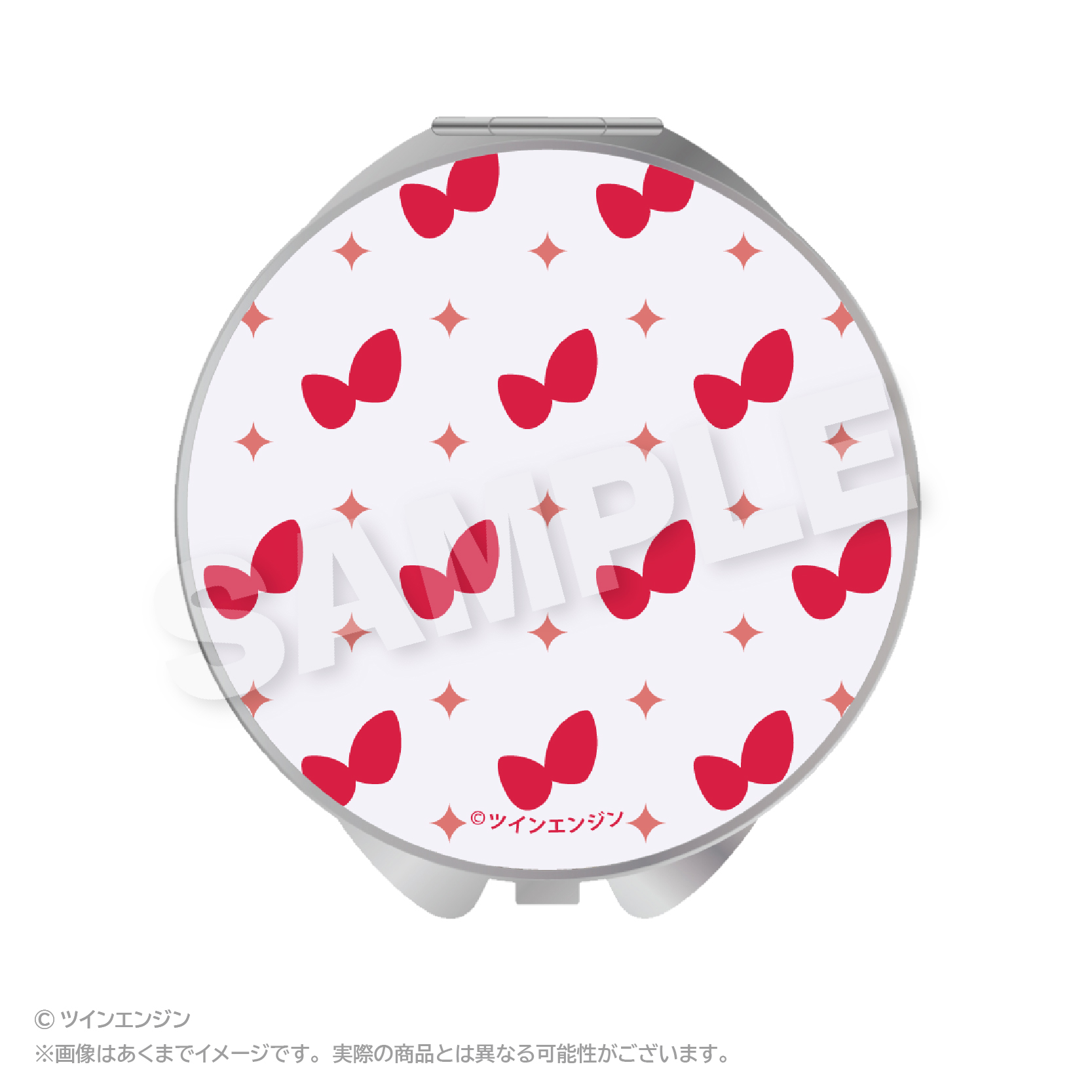 THE RIBBON HERO コンパクトミラー B - official product image | AniSmile