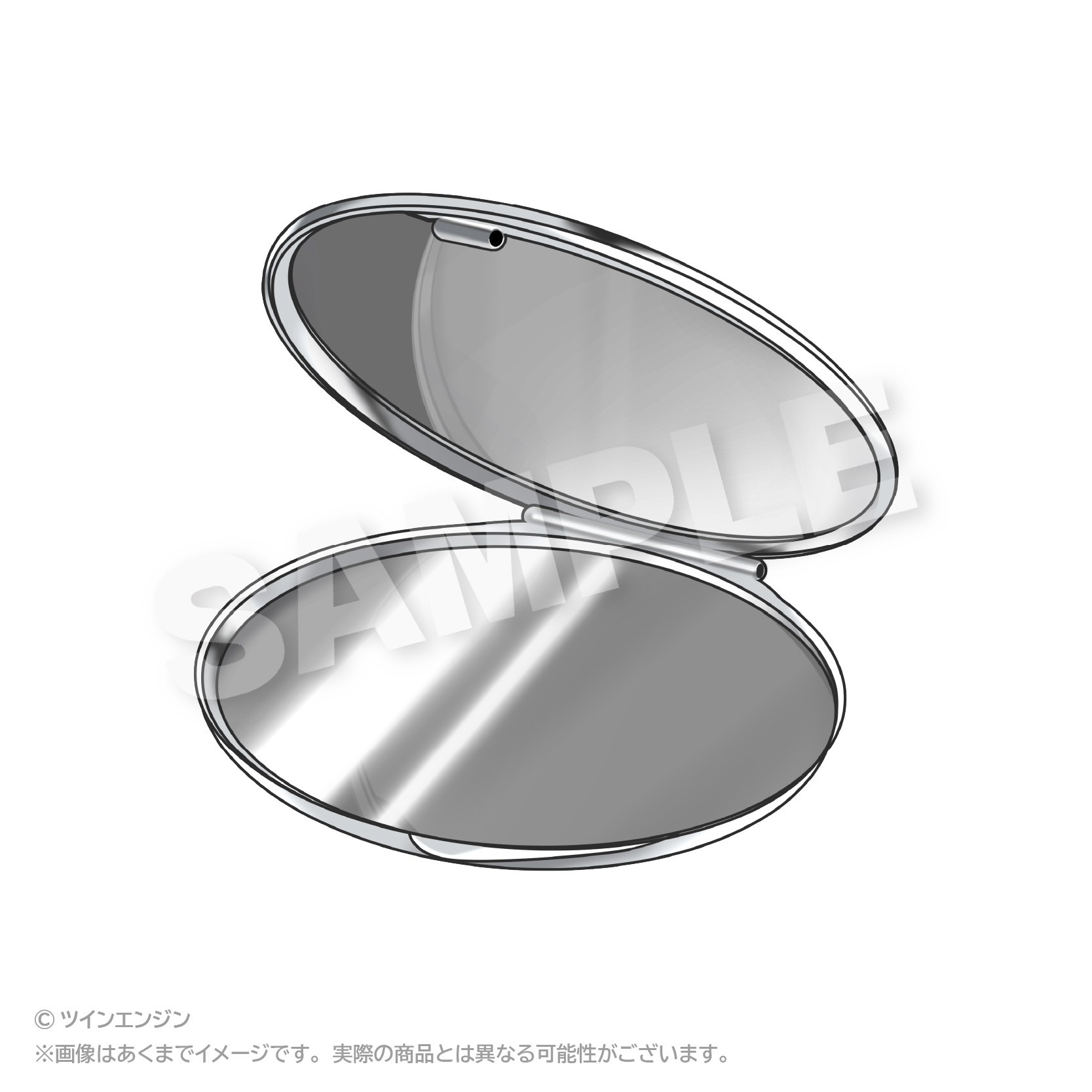 THE RIBBON HERO コンパクトミラー B Image 2 | AniSmile