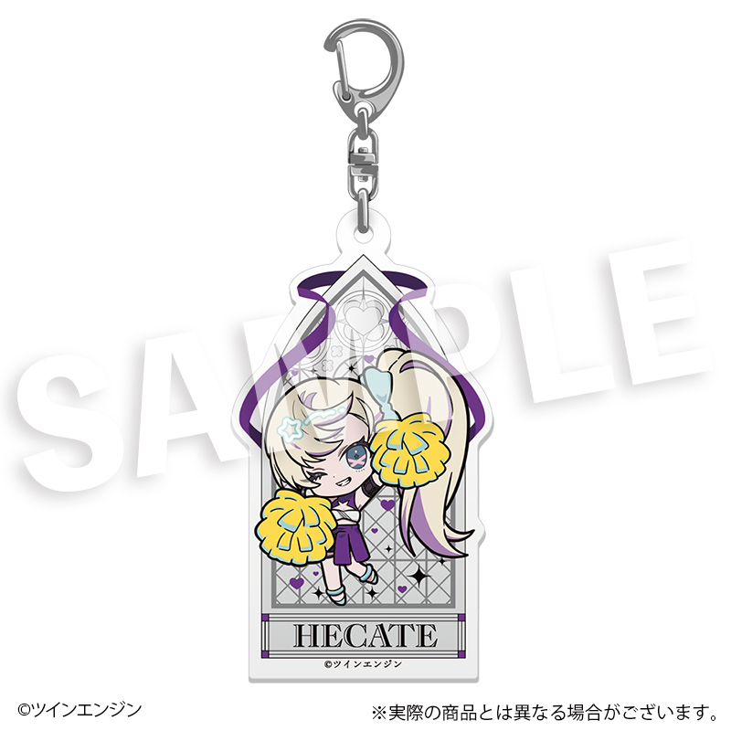 THE RIBBON HERO リボンヒーロー フレフレンズアクリルキーホルダー へケート - 公式商品画像 | AniSmile
