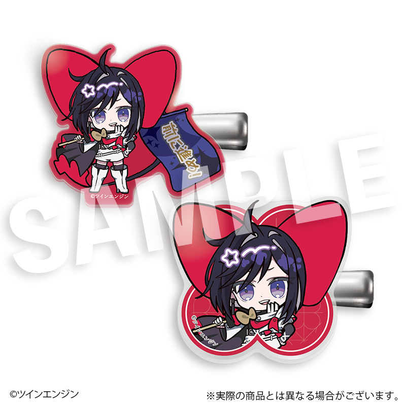 THE RIBBON HERO リボンヒーロー フレフレンズヘアクリップ サファイア(リボンの騎士Ver.) - 公式商品画像 | AniSmile