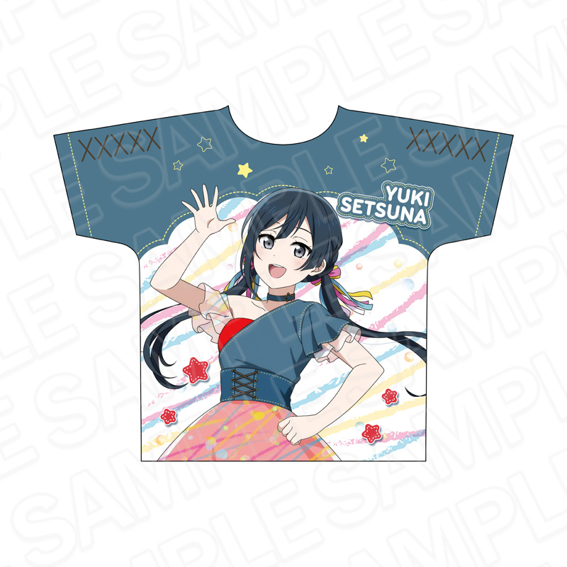 ラブライブ!虹ヶ咲学園スクールアイドル同好会 フルグラフィックTシャツ 優木せつ菜 水風船 ver. - AniSmile