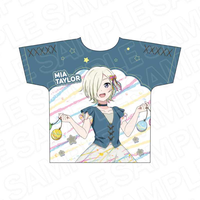 ラブライブ!虹ヶ咲学園スクールアイドル同好会 フルグラフィックTシャツ ミア・テイラー 水風船 ver. - AniSmile